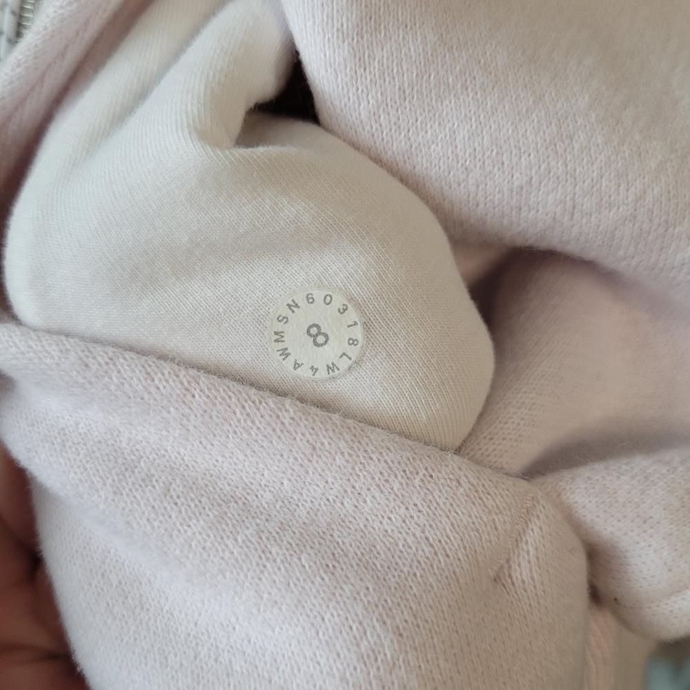 Lululemon Scuba Full-Zip Hoodie Pink - Like New - Size 8 - Flutterby Pink - Picture 11 of 11
